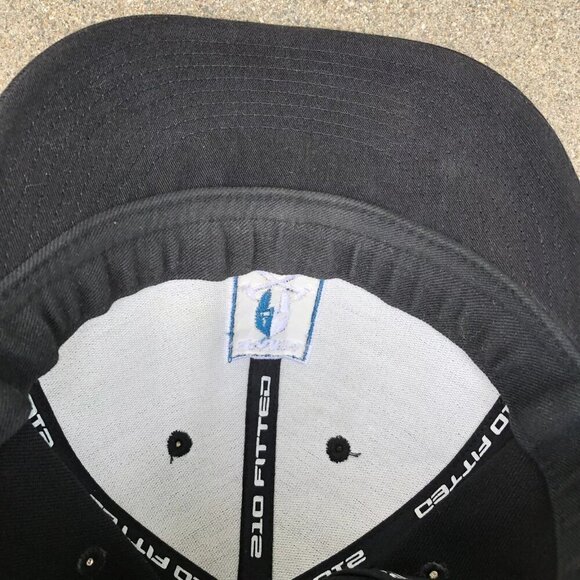 VTG PORT AUTHORITY Sparta Studio Grip Hat Men's S/M Wool Blend Fitted Ca… - Picture 6 of 7